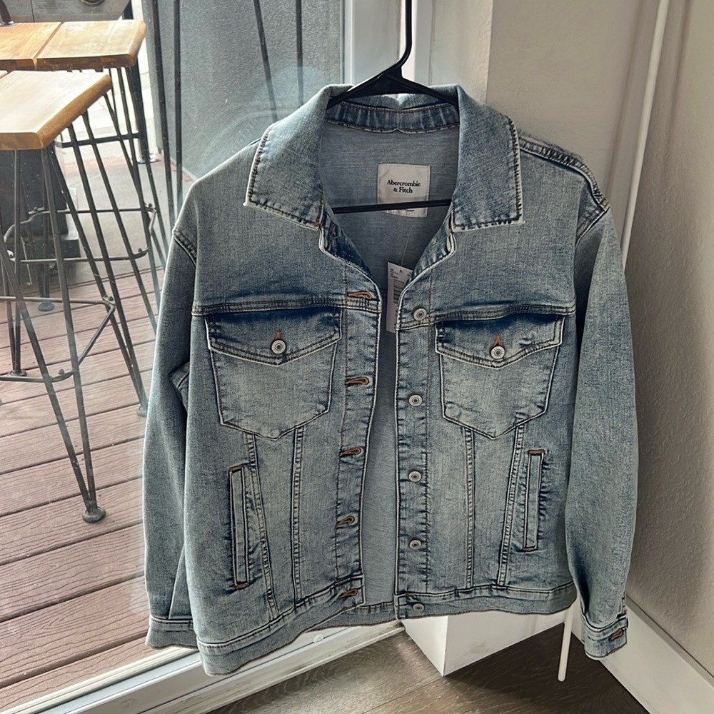 Abercrombie & Fitch oversized Jean jacket